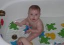 In the big girl tub now